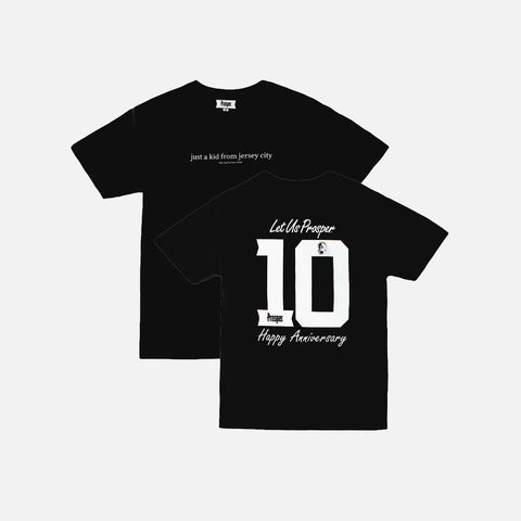 PROSPER 10 YEAR ANNIVERSARY S/S TEE [BLACK]