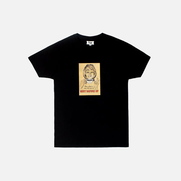 PROSPER CAFE S/S TEE (BLACK)