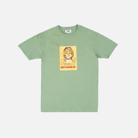 PROSPER CAFE S/S TEE (ARTICHOKE)