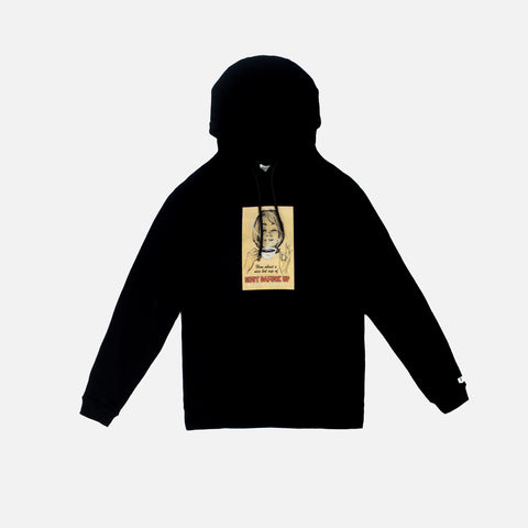 PROSPER CAFE HOODY (BLACK)