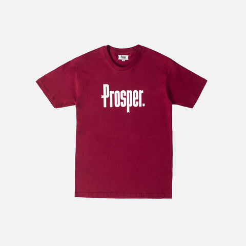 PROSPER OG S/S TEE [MAROON]