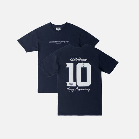 PROSPER 10 YEAR ANNIVERSARY S/S TEE [NAVY]