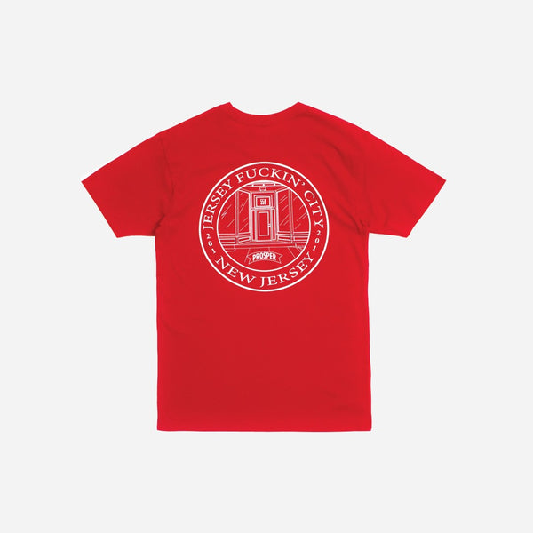 JFC SEAL S/S TEE (RED/WHITE)